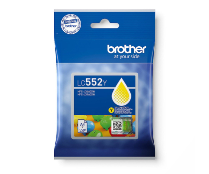 Tusz do drukarki Brother LC552Y yellow 500 str.